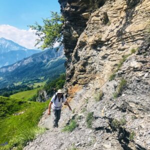 Die Gemsfreiheit am Fusse der Gemmi mit Rainer Reini von simply.hiking