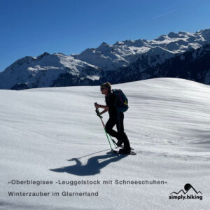 Oberblegisee - Leuggelstock mit Rainer von simply.hiking