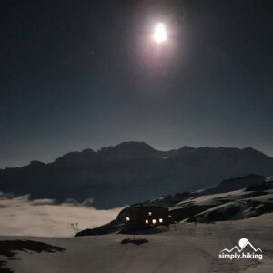 Spitzmeilen Vollmond mit Rainer von simply.hiking