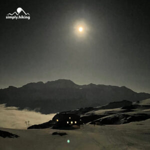Spitzmeilen Vollmond mit Rainer von simply.hiking