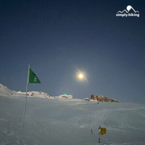 Spitzmeilen Vollmond mit Rainer von simply.hiking
