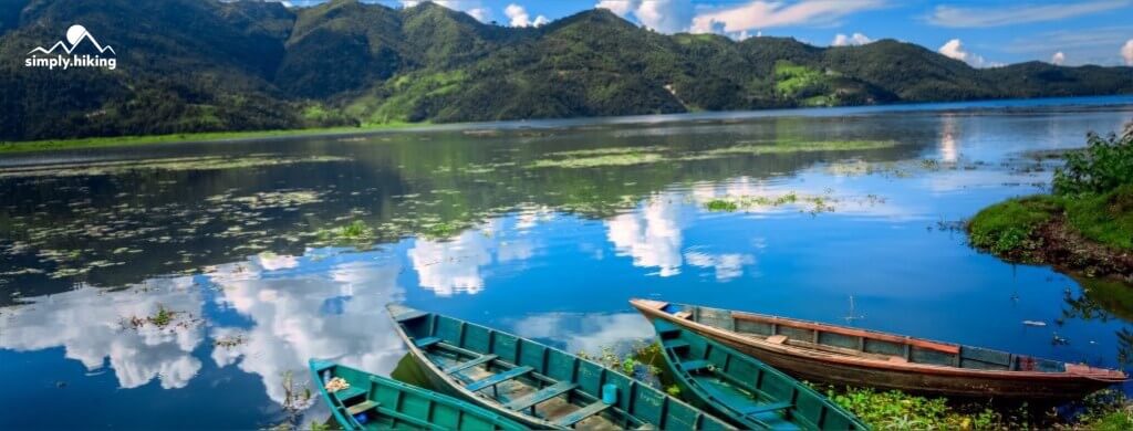 Pokhara Phewa Lake Nepal mit Reini von simply.hiking