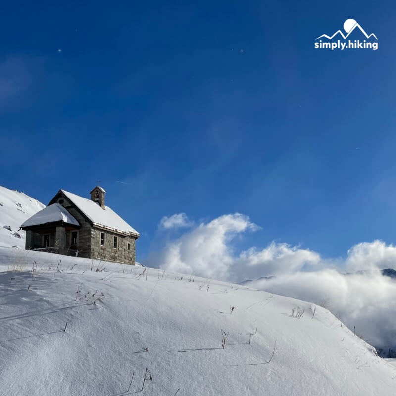 Schneeschuhtouren Einführungskurs und Lawinen SAC Tiefenbach 2023 mit Reini von simply.hiking