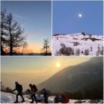 Wahrer Luxus Mondschein Wochenende Alp Tschärmilonga VS Schneeschuh Winter mit Reini von simply.hiking