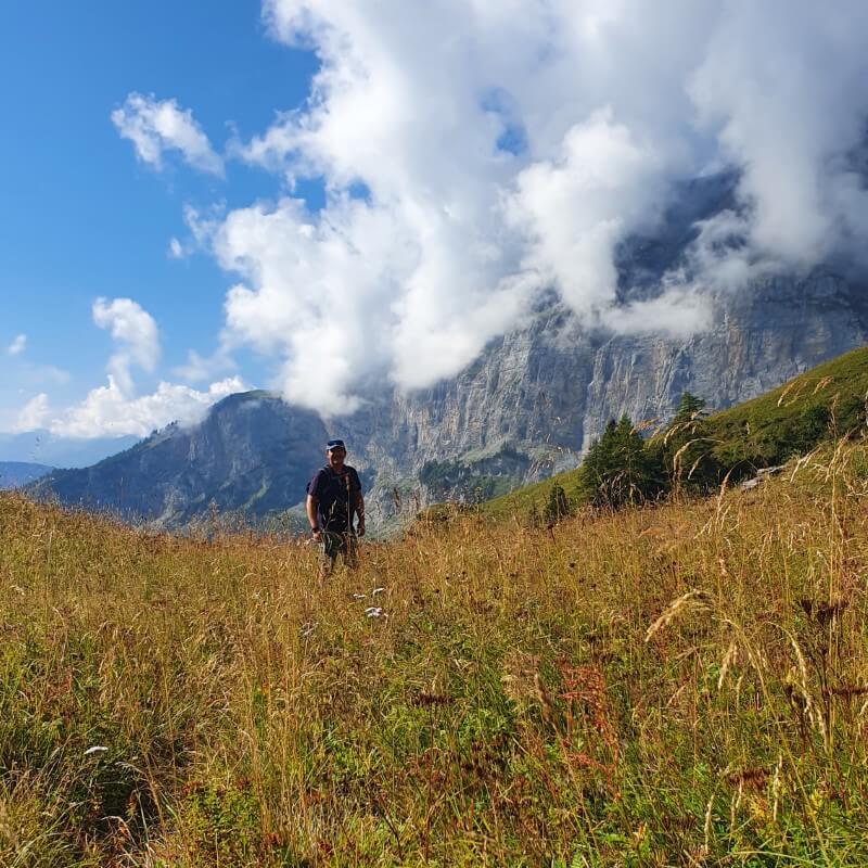 Gemsfreiheit am Fusse der Gemmi mit Reini von simply.hiking