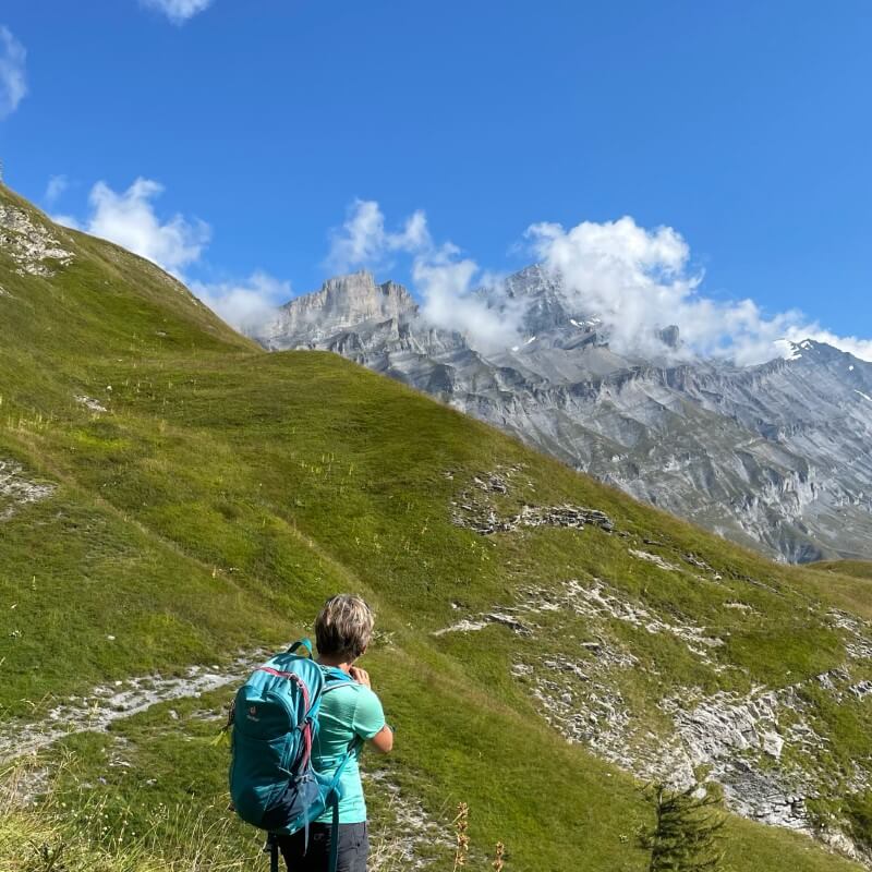 Gemsfreiheit am Fusse der Gemmi mit Reini von simply.hiking