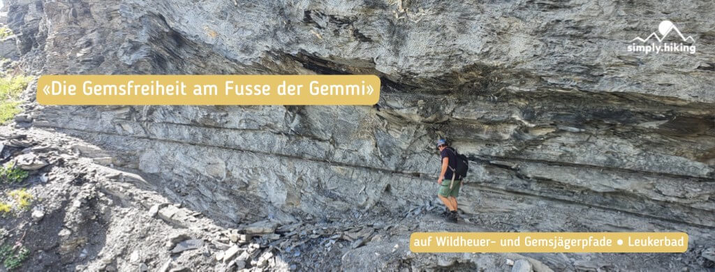 Gemsfreiheit am Fusse der Gemmi mit Reini von simply.hiking
