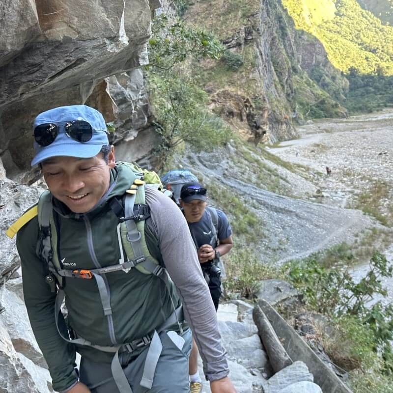 Etappenweise um den Berg der Seele Manaslu Circuit Trekking Nepal mit Rainer von simply.hiking