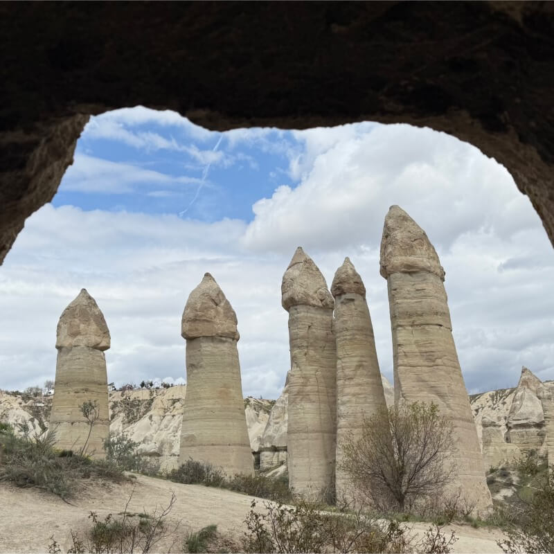 Kappadokien Türkei - von Felsenkirchen und Höhlenwohnungen, Feenkamine und Zwergenmützen mit Reini von simply.hiking