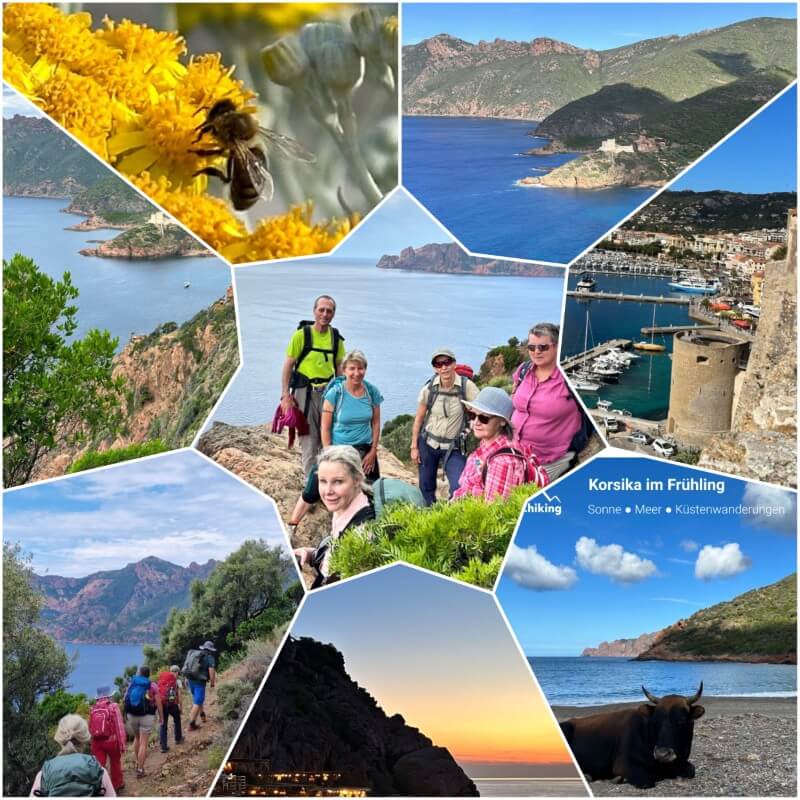 Korsika im Frühling mit Reini von simply.hiking Titel