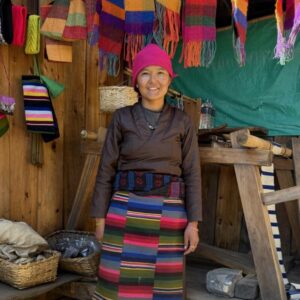 Menschen in Nepal bei Lihi auf Etappe 6